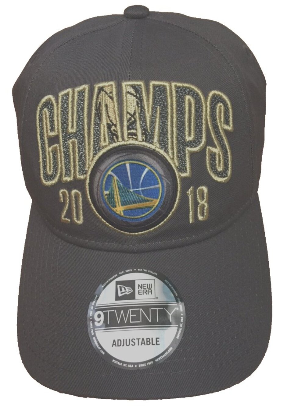 GOLDEN STATE WARRIORS CAP HAT NBA BASKETBALL CHAMPS 2018 NEW ERA 9TWENTY